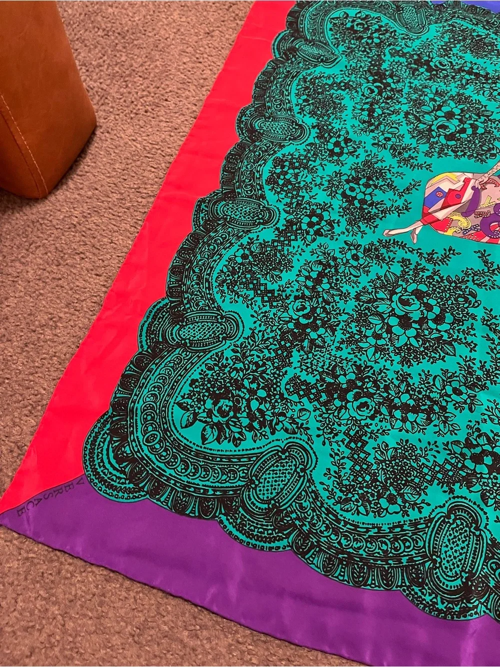 Vintage Versace Silk Scarf